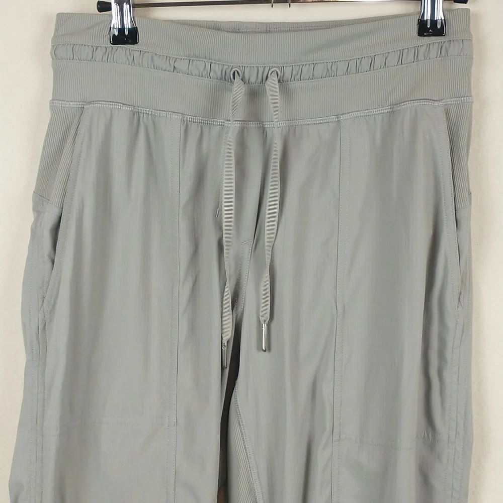 Lululemon Dance Studio Crop 25" Silver Drop 4 Mid Rise Pull On Drawstring - Picture 3 of 16